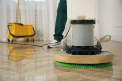 Hardwood Floor Buffing